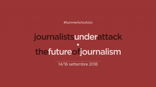 Giornalisti minacciati: Summer School dell'UCSI
